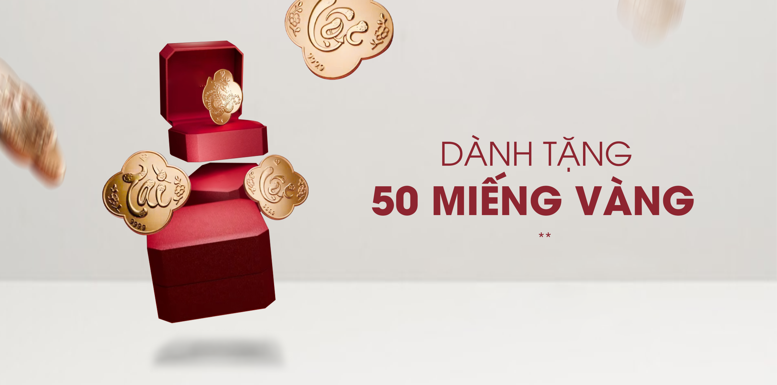 tặng vàng